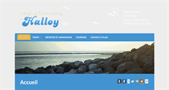 Desktop Screenshot of campingduhalloy.fr